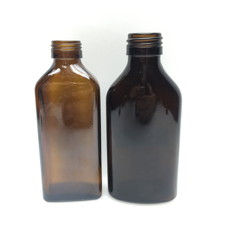 Wholesale 100ml amber glass moroccan hair care argan oil bottle