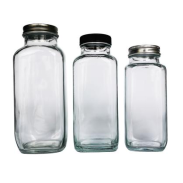 250 ml 350 ml 500 ml square glass bottle