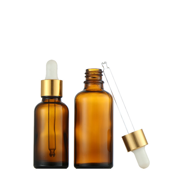 5ml-100ml glass bottles for essential oil with dropper lid