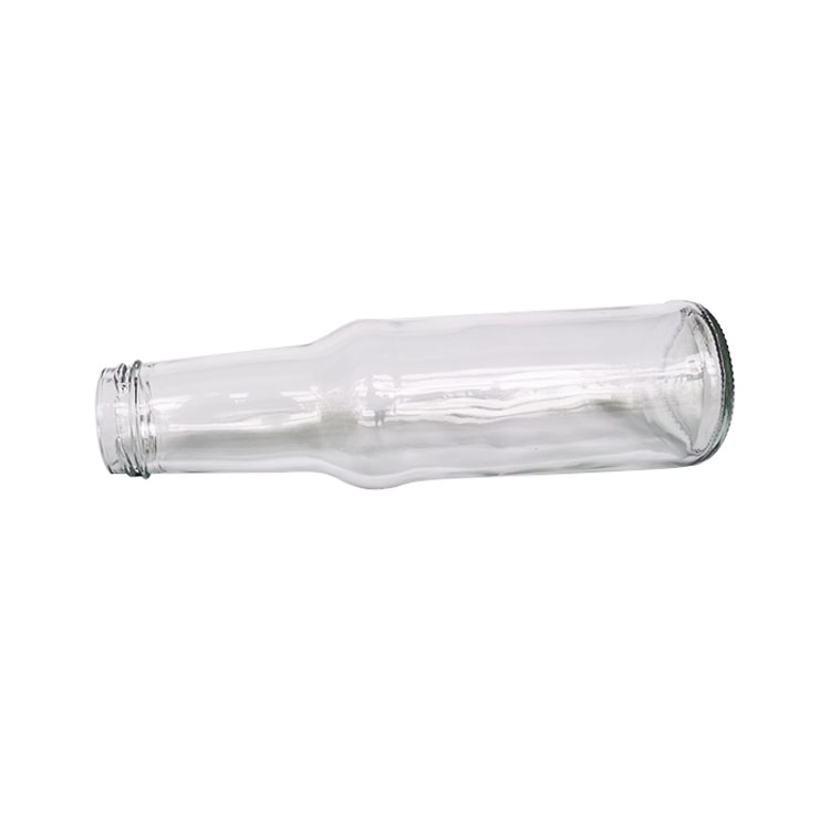 250 ml glass juice bottle with metal cap