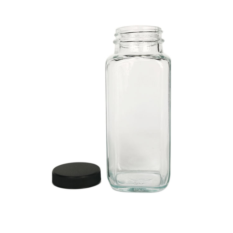 250 ml 350 ml 500 ml square glass bottle