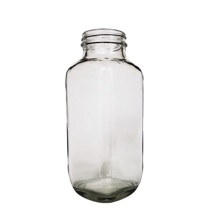 250 ml 350 ml 500 ml square glass bottle