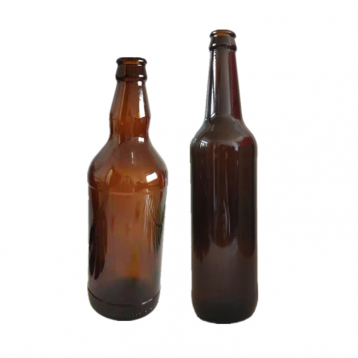 Beer brewing empty 500ml dark brown amber glass beer bottles wholesale