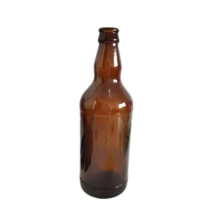 Beer brewing empty 500ml dark brown amber glass beer bottles wholesale