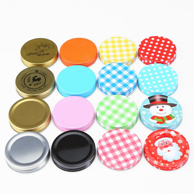 Manufacture OEM custom 70mm mason canning jar lids wholesale