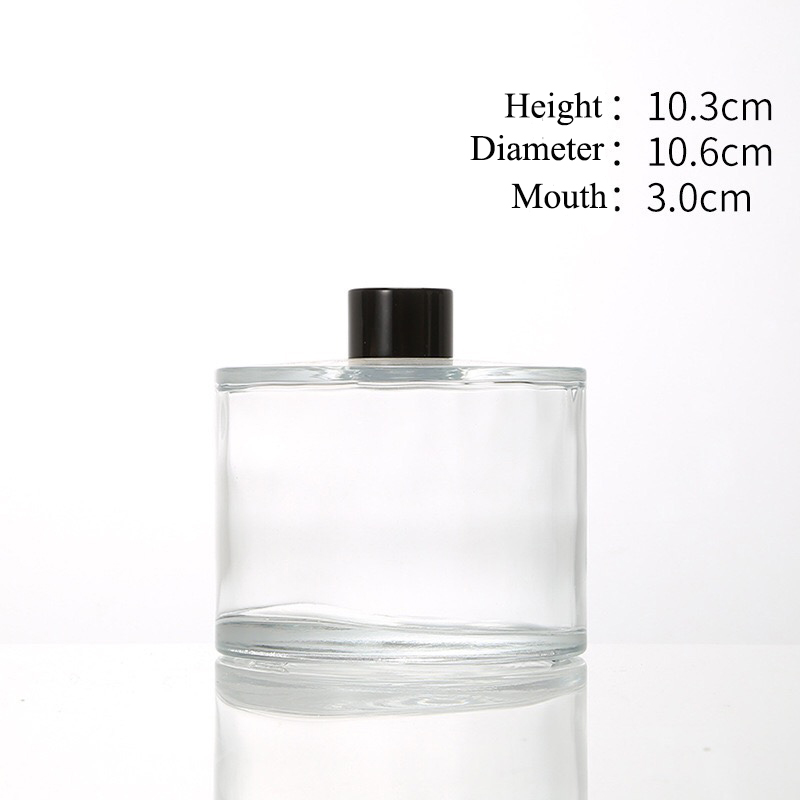 50ml 100ml 150ml 200ml Aroma reed diffuser glass bottle with plastic cap