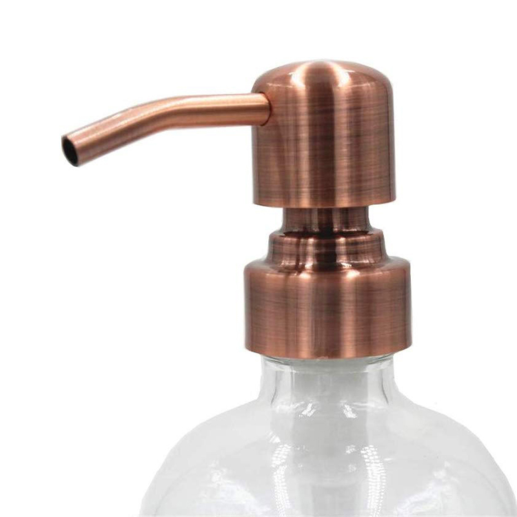 Hot sale clear empty home lotion pump bottle for hand wash