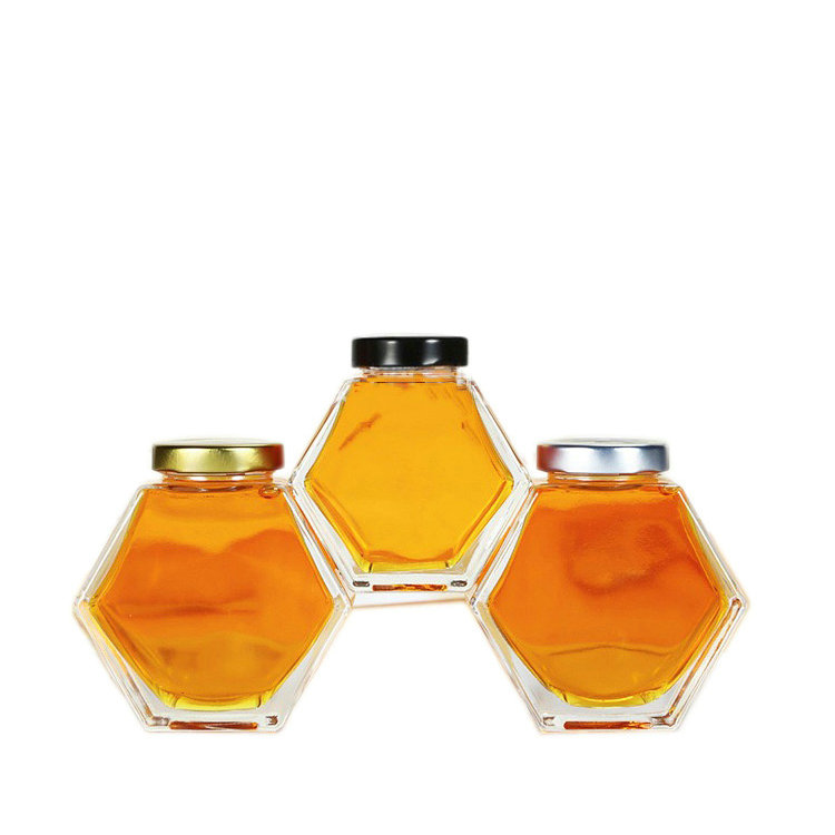 180ml 280ml 380ml Factory Customized honey glass jar glass jam jar for honey