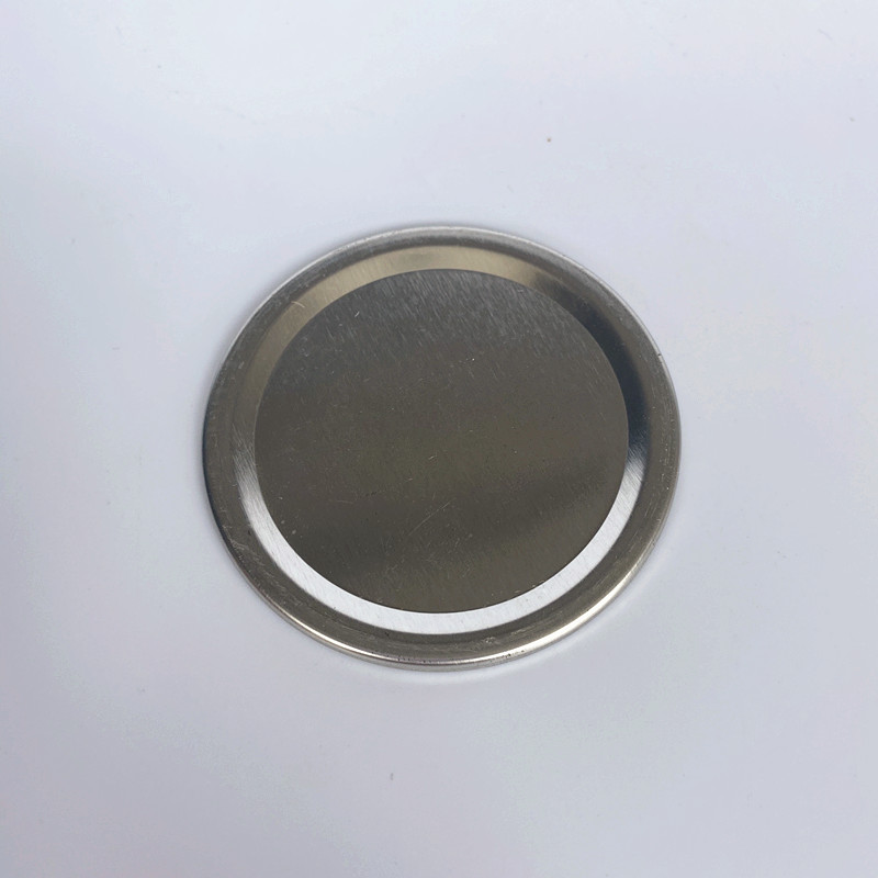 Bpa free regular mouth 70mm metal 2pieces canning mason jar lids wholesale