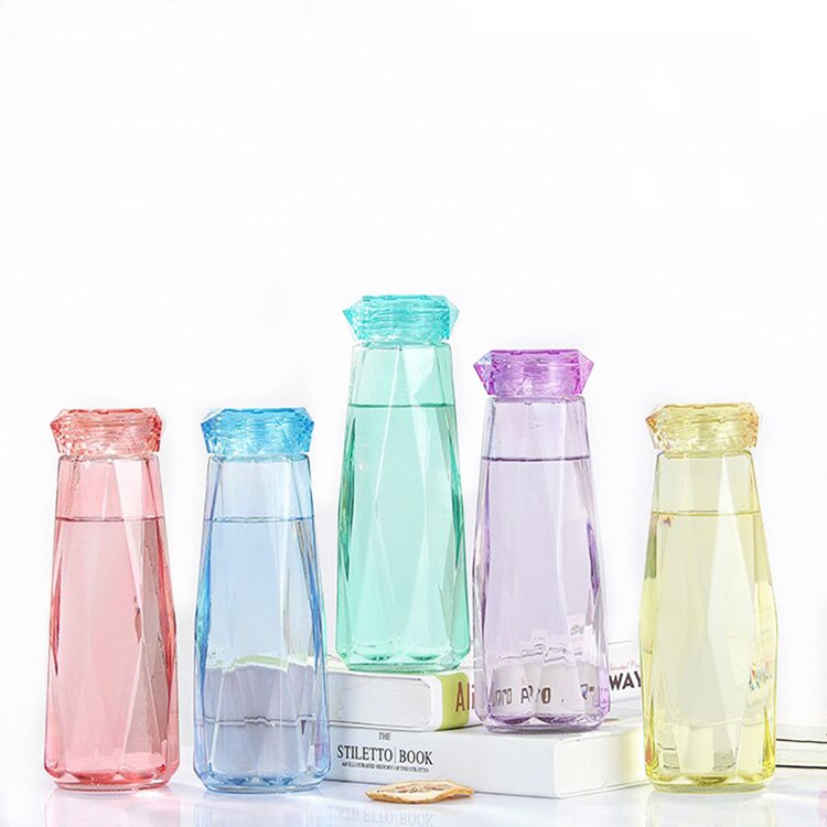 wholesale 500ml glass drink bottle water bottle with plastic cap