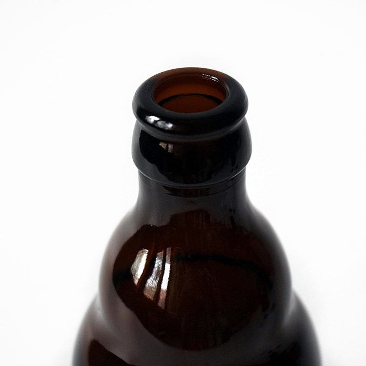 new product 330ml 500ml brown glass bottle for beer with crown cap