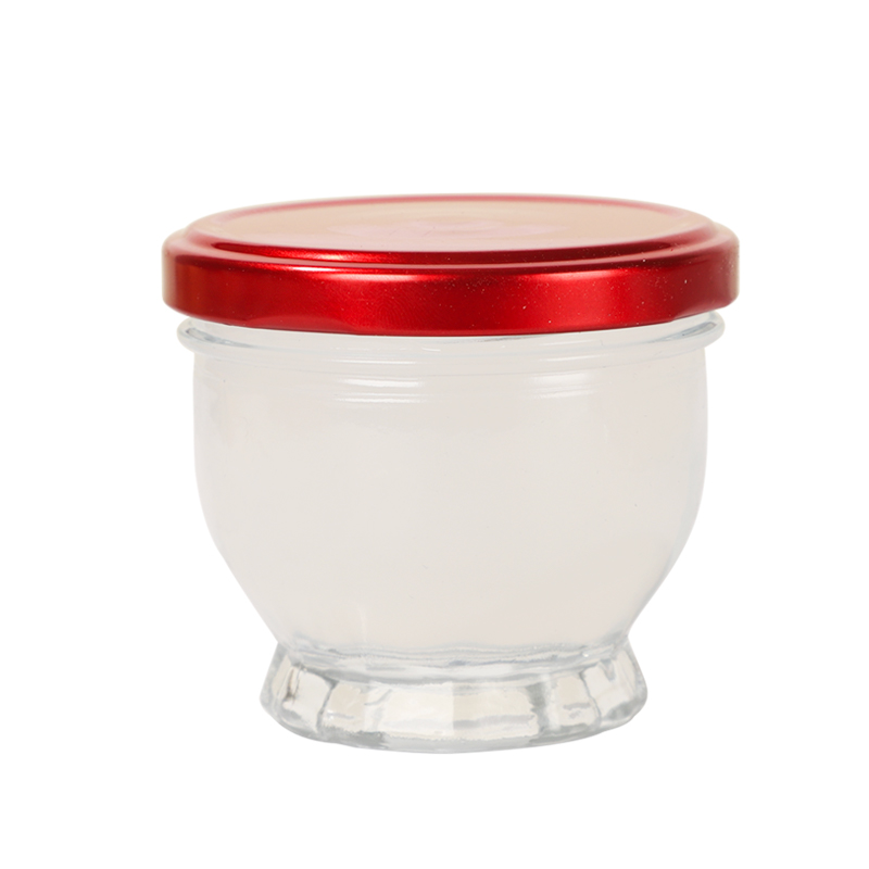 customized 75ml 100ml glass food jar for edible bird’s nest with lid