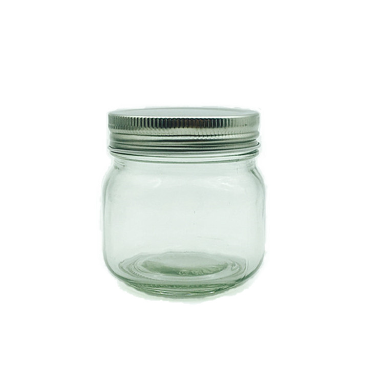 Factory wholesale 250ml 8oz glass mason jar with lids for canning