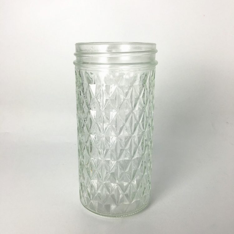 350ml 12oz diamond canning jars glass mason jar with lid in bulk