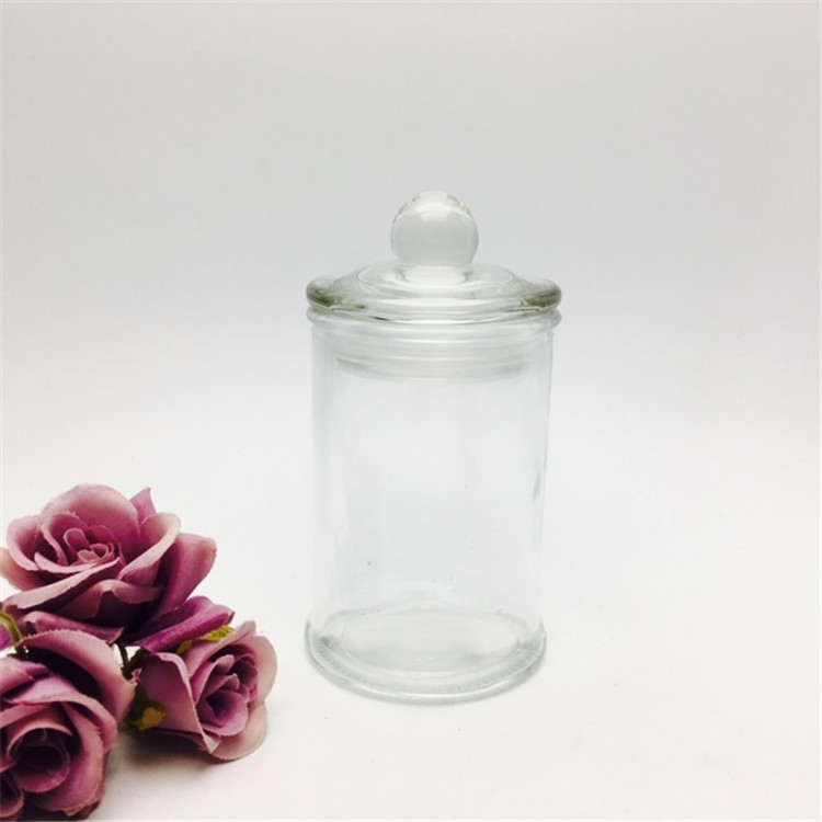 120ml 4oz (Full 150ml) Luxury exotic glass spice jar with super seal glass lid