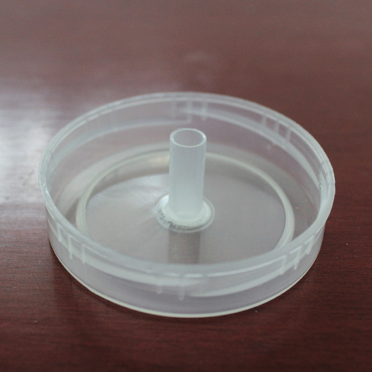 wholesale 650ml professional transparent plant tissue culture glass jar with plastic cap