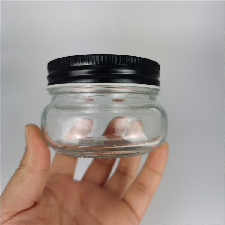 150ml small bottles food use cheaper small glass jam jar caviar containers wholesale