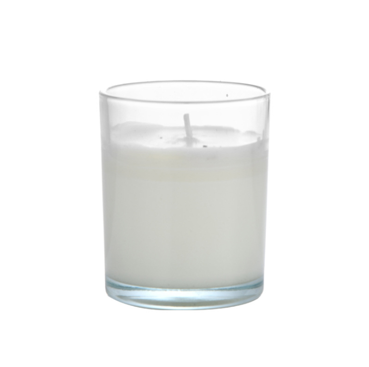 Hot sell colored 100ml 3oz candle holder soy wax glass scented canle jar for home decorative