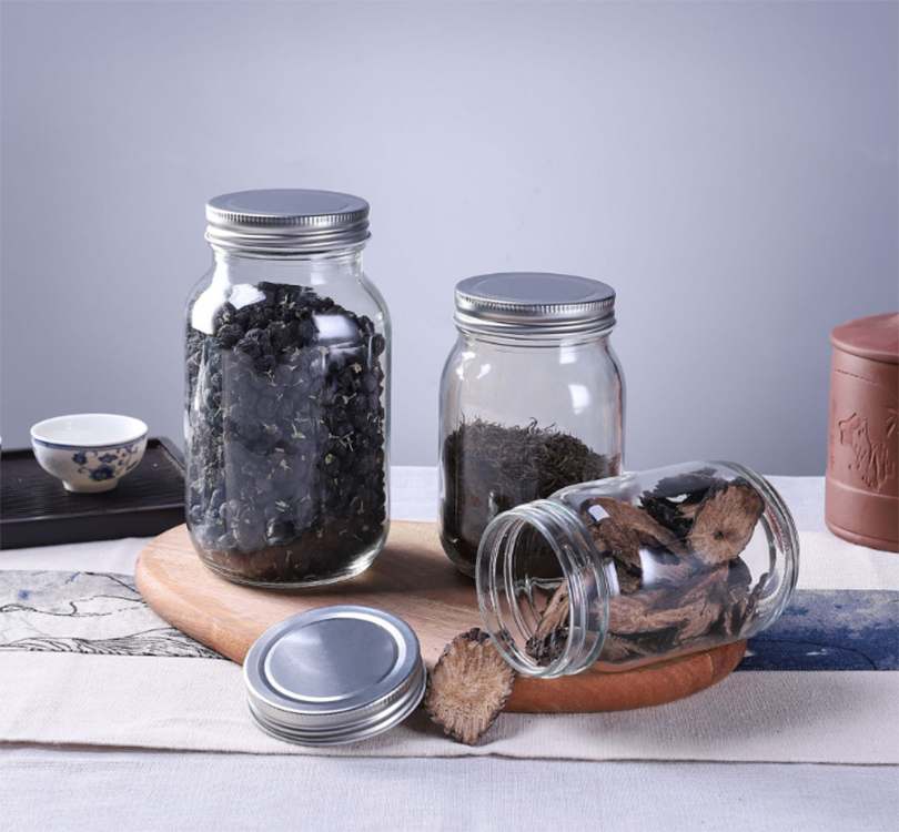 High quality Canning Jar 8oz 12oz 16oz 32oz Glass mason jars