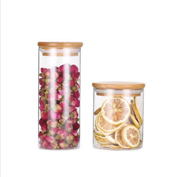 China manufacturer supplier wholesale round shape cheap empty glass jars bulk