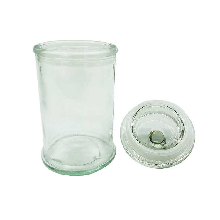 Factory wholesale glass food grade jars for kitchen storage in dubai