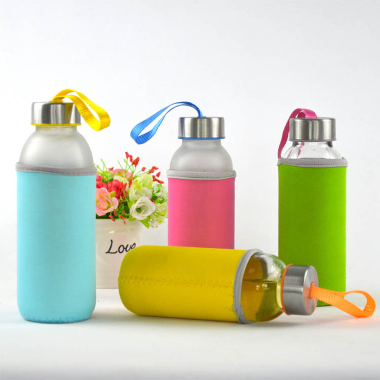 300 ml 420 ml 500 ml chinese company wholesale glass water storage bottle