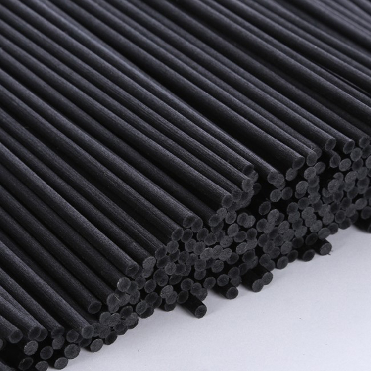 Black color diffuser aroma fiber rattan reed sticks