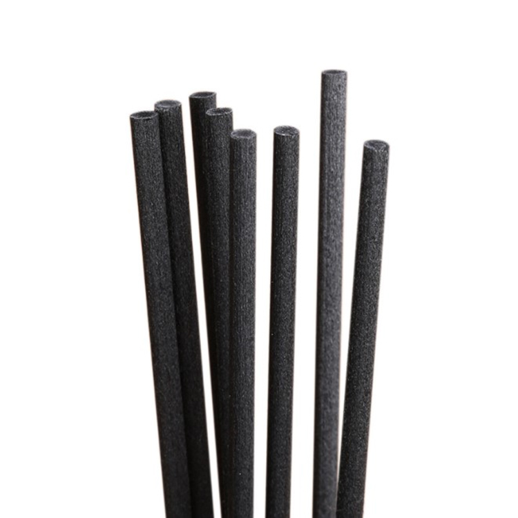 Black color diffuser aroma fiber rattan reed sticks