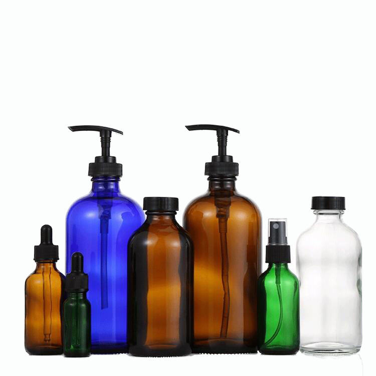 Wholesale Customized Bathroom Hand Soap dispenser Liquid Glass Bottle