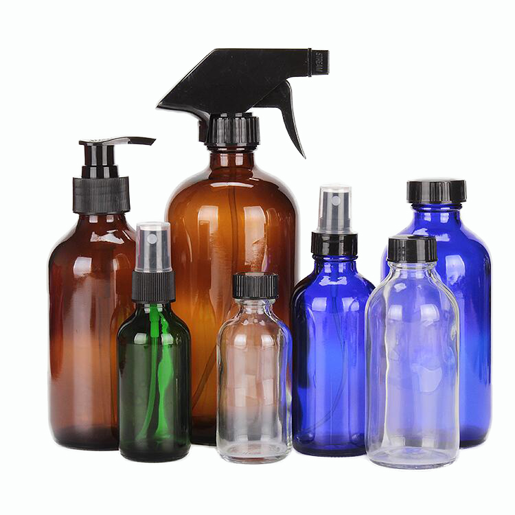 Wholesale Customized Bathroom Hand Soap dispenser Liquid Glass Bottle