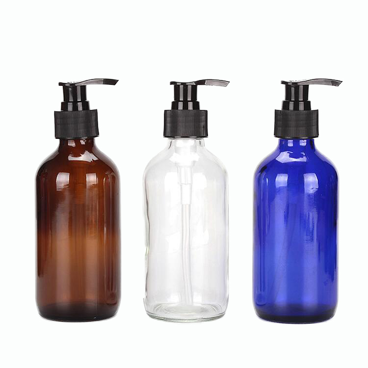 Wholesale Customized Bathroom Hand Soap dispenser Liquid Glass Bottle