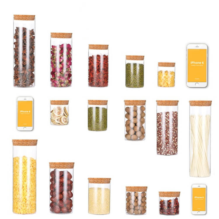 Cheap glass food jars in bulk wholesale