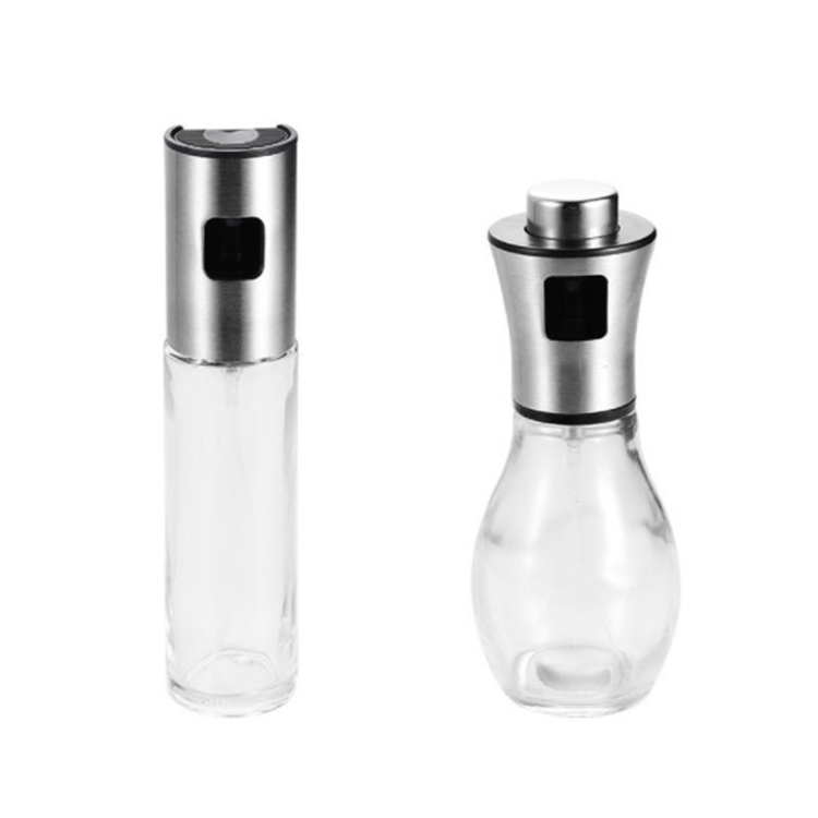 New design Olive Oil Sprayer Dispenser for Oil Versatile Glass Spray Bottle for Cooking