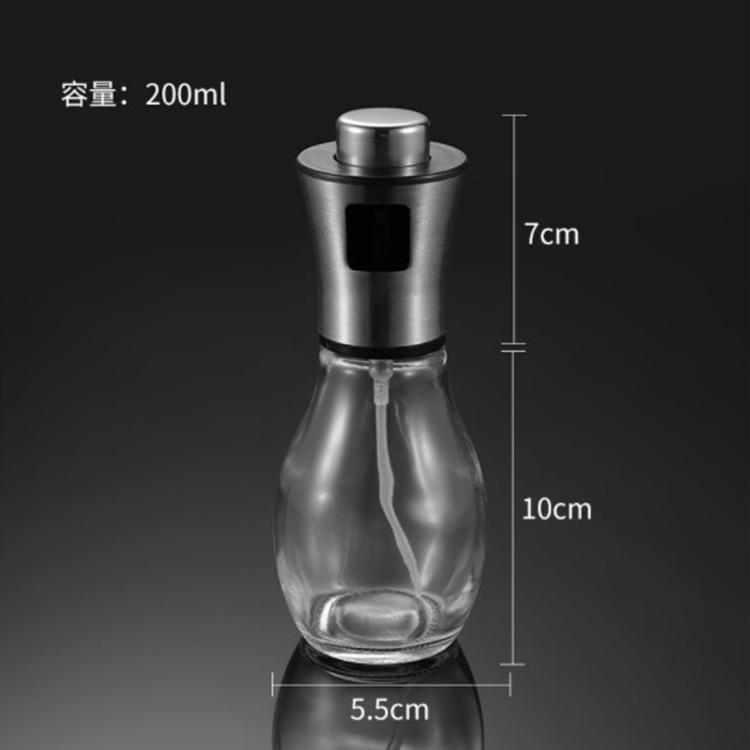 New design Olive Oil Sprayer Dispenser for Oil Versatile Glass Spray Bottle for Cooking