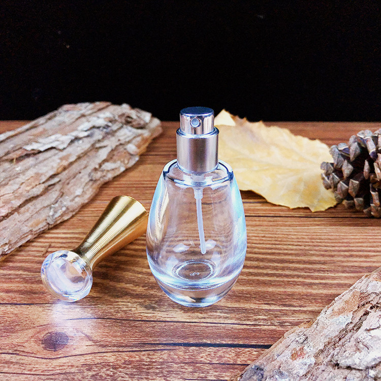 empty 30ml 50ml 100ml portable travel perfume separate spray glass bottle