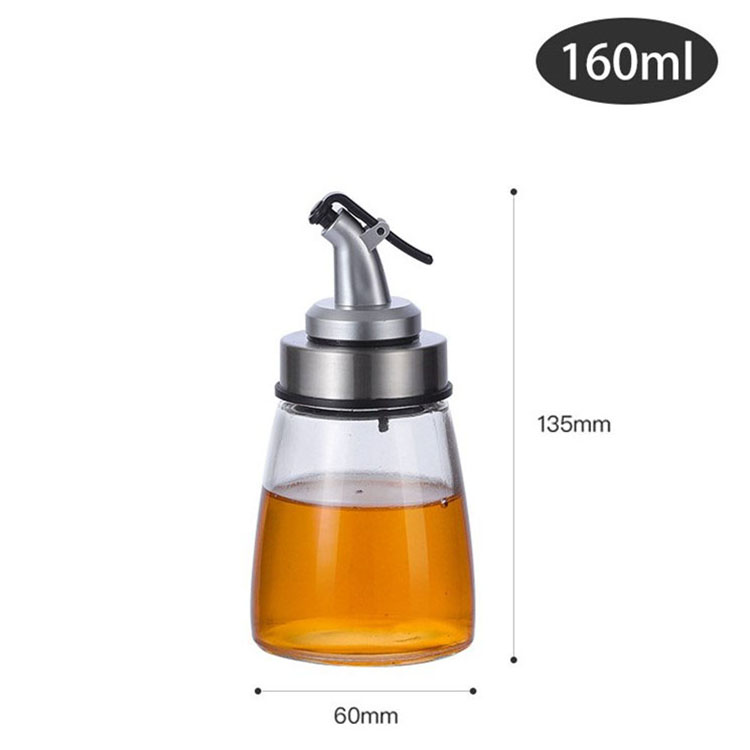 kitchen cooking tools oil dispenser olive oil and vinegar glass bottle