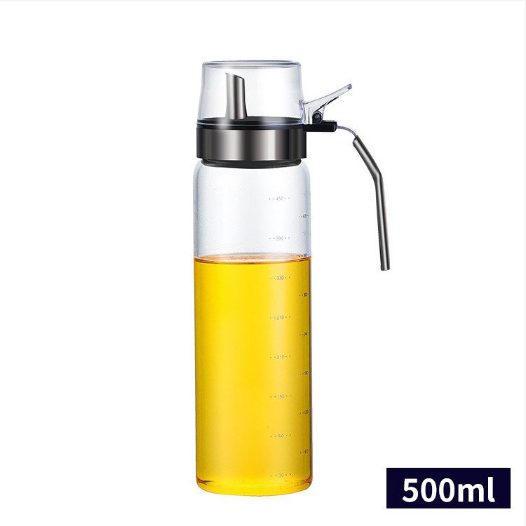 kitchen cooking tools oil dispenser olive oil and vinegar glass bottle