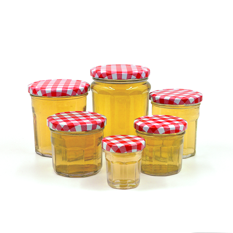 30ml 60ml 80ml 100ml 180ml 230ml 500ml 750ml Glass Jar with Lids Food Storage Jar