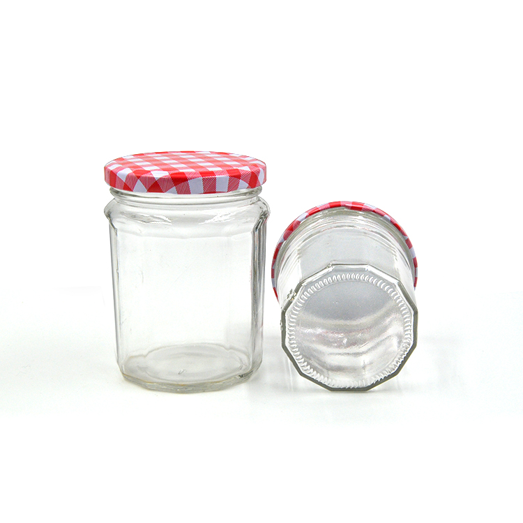 150ml 200ml 250ml 380ml Food Grade Glass Food Jar Storage jar for honey jam