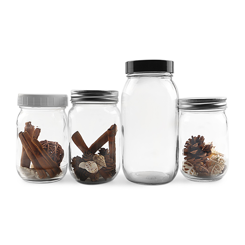 Customer  Design 730ml Wide Mouth Mason Jar Storage Jar With Lid