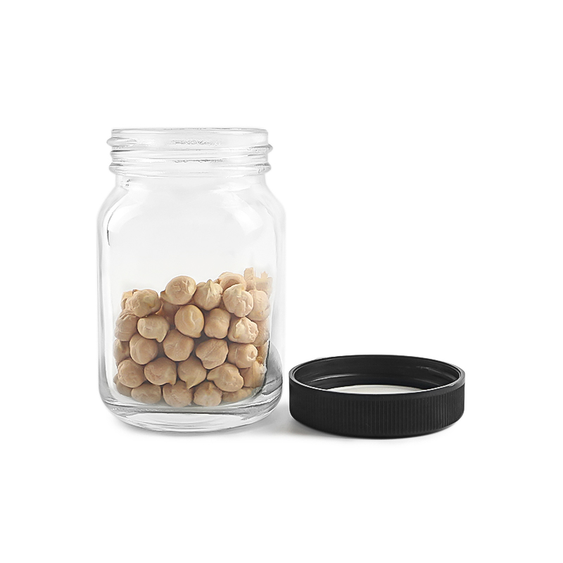 120 ml small glass jar with plastic lid