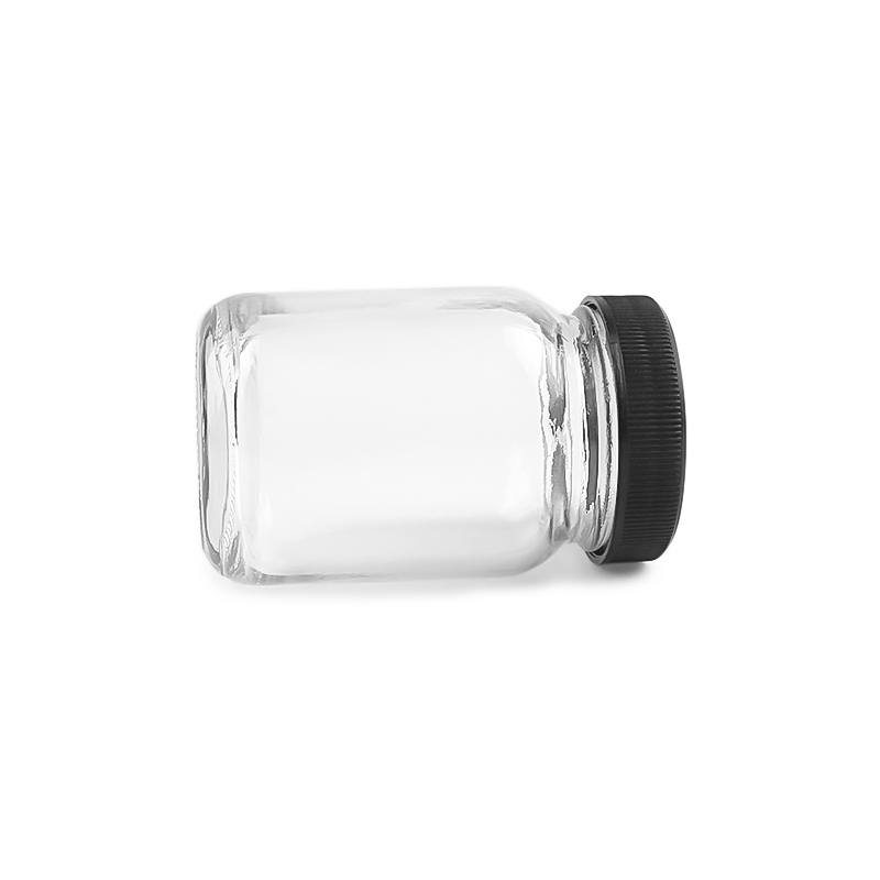 120 ml small glass jar with plastic lid