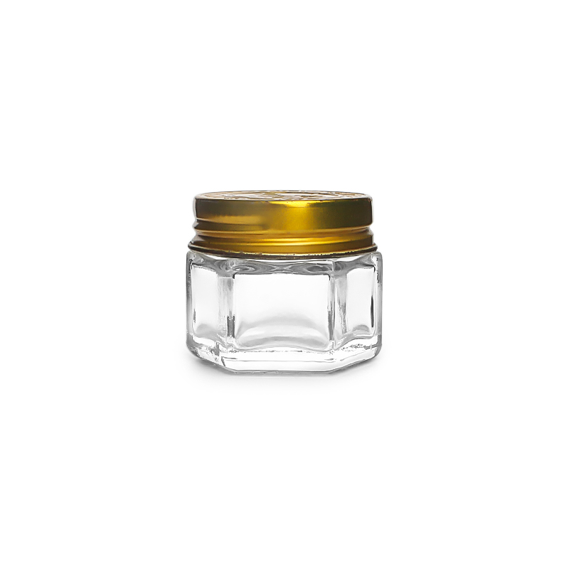 wholesale 15ml empty glass honey jar jam storage jar