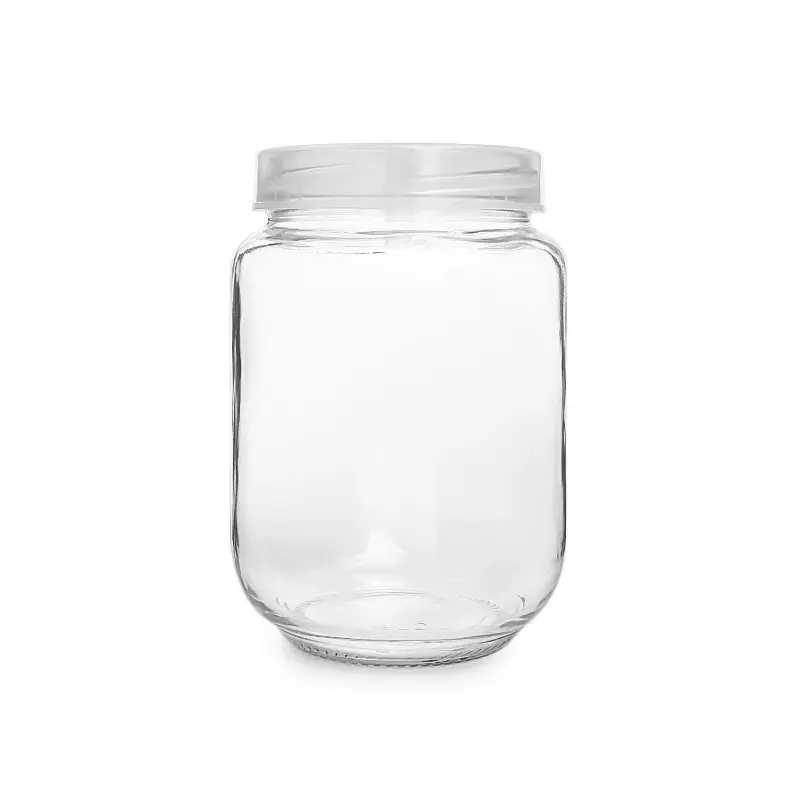 Chemical jars 460ml 480ml 500ml glass plant tissue culture vessel with vented lid for orchid