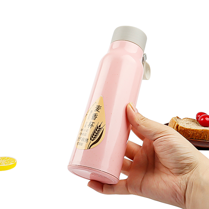 Eco Life Friendly Drinking Glass Bottle Inside Filter Unbreakable Glass Water Bottle 320ml 330ml