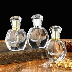 Wholesale 30ml Round Perfume Glass Bottle Thick Bottom Perfume Spray Glass Bottle