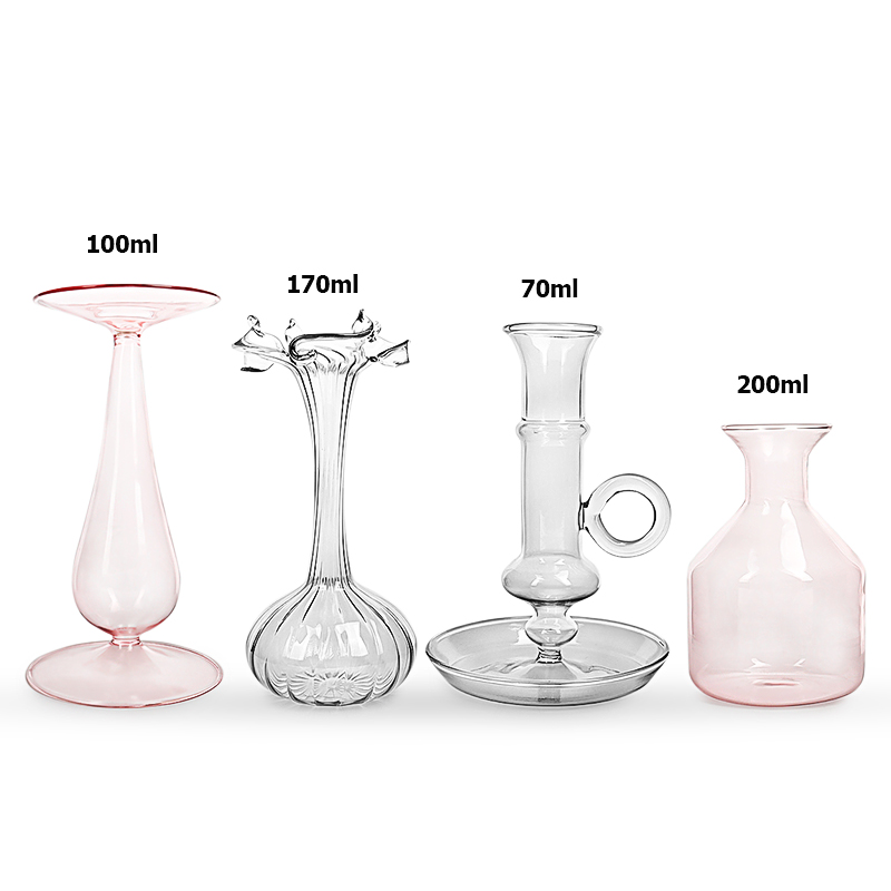 Wholesale Nordic Modern Home Hotel Decorative creative glass vase for flower