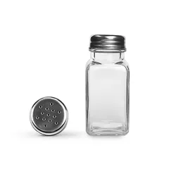 Wholesale 80ml 90ml 100ml Kitchenware Pepper Sea Salt Spice Seasonings Shaker Glass Bottle With Cap