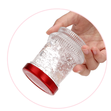 Unique 50ml 75ml 100ml 150ml bird’s nest packing glass bottles jam pudding jars with metal lid