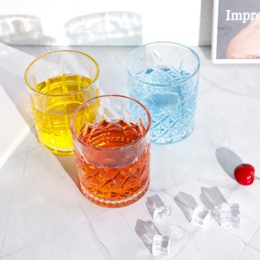 320ml High-end Classic Household or Bars Glass Cup for Whisky Drinking Beer Brandy Wine